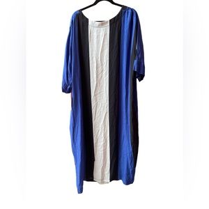 NWT PETER SOM WOMENS KAFTAN DRESS SZ 1X W/POCKETS ANTHROPOLOGIE